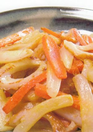 大根とちくわとにんじんの炒めサラダ-レシピのメイン写真