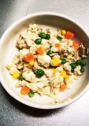 カラフル炒り豆腐-レシピのメイン写真