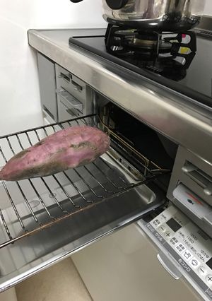 グリルで焼き芋 （さつまいも）-レシピのメイン写真