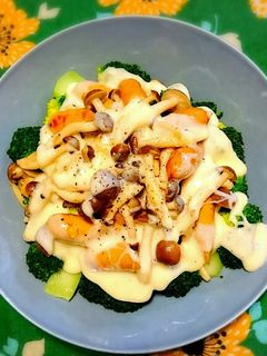 チーズフォンデュ風ホットサラダ-レシピのメイン写真