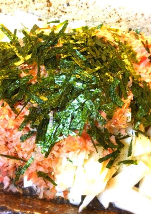 超簡単！３ステップ☆大和芋のカツノリ和え-レシピのメイン写真