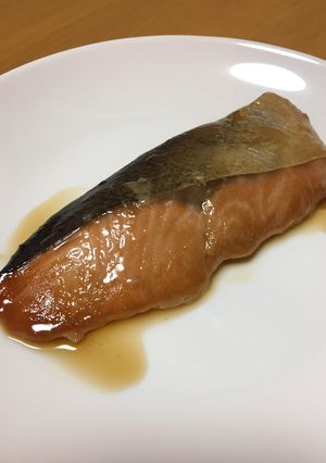 鮭のにんにく醤油オーブン焼き-レシピのメイン写真