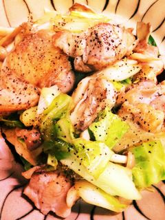 さっぱり☆鶏肉と野菜のレモンバター炒め-レシピのメイン写真