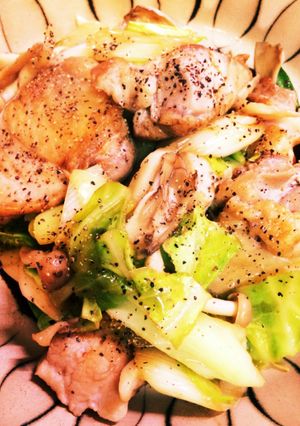 さっぱり☆鶏肉と野菜のレモンバター炒め-レシピのメイン写真