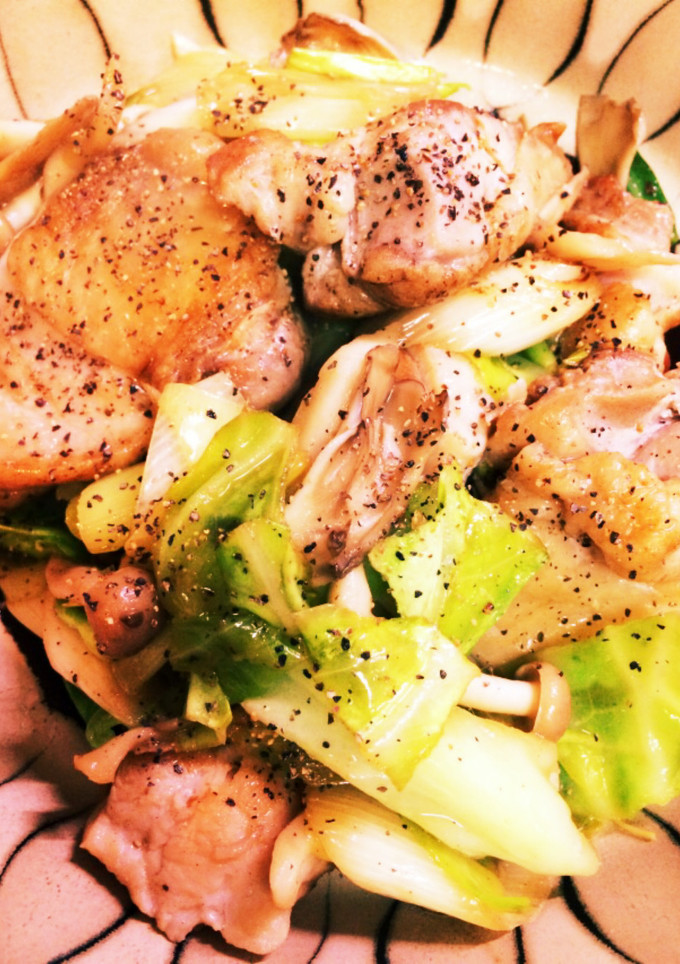さっぱり☆鶏肉と野菜のレモンバター炒め-レシピのメイン写真