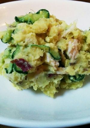 さつまいもと鶏むね肉のサラダ-レシピのメイン写真