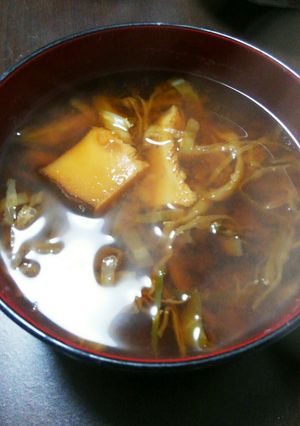 千切りキャベツの味噌汁-レシピのメイン写真