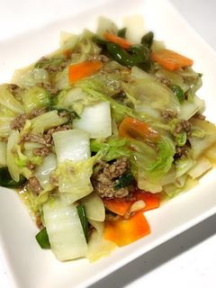 和風八宝菜★超簡単!うどんのスープで味付-レシピのメイン写真