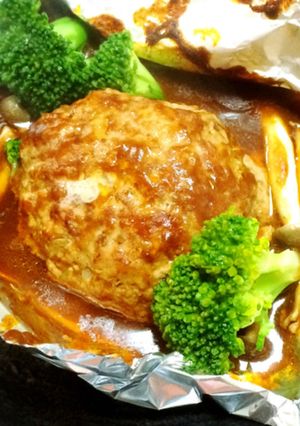 簡単包み焼きハンバーグ！パーティーにも✨-レシピのメイン写真