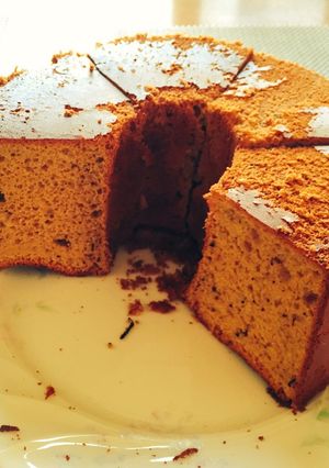 シンプルな材料で簡単紅茶のシフォンケーキ-レシピのメイン写真