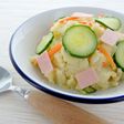 野菜スープを使った簡単ポテトサラダ