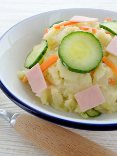 野菜スープを使った簡単ポテトサラダ-レシピのメイン写真
