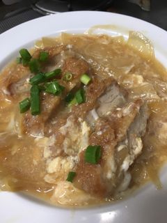 お手軽節約カツ煮orカツ丼-レシピのメイン写真