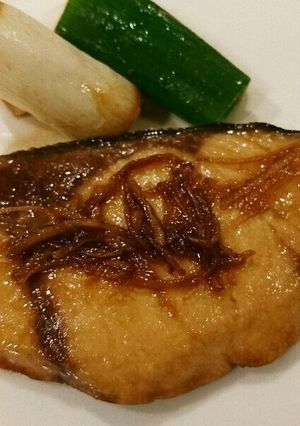 ぶりのしょうが蜂蜜照り焼き-レシピのメイン写真