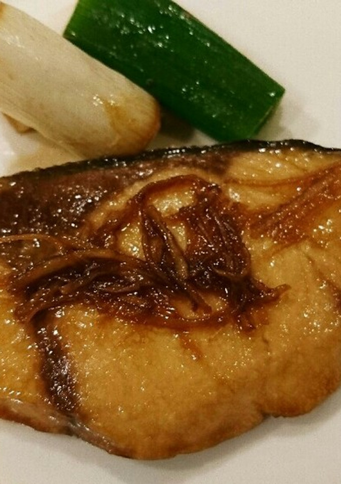 ぶりのしょうが蜂蜜照り焼き-レシピのメイン写真