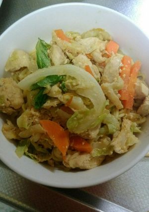 節約焼きラーメン-レシピのメイン写真