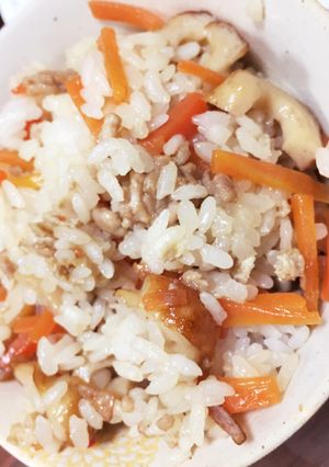 にんじんごはん-レシピのメイン写真