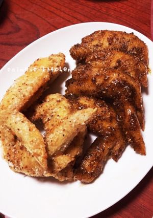簡単に！手羽先の唐揚げ 2種☆-レシピのメイン写真