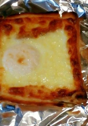 簡単！！【サクサクふわとろ半熟卵パン】-レシピのメイン写真