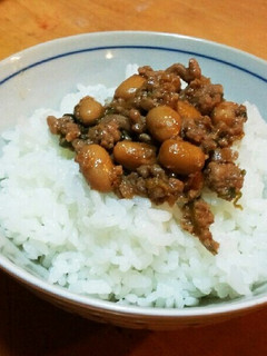 簡単すぎる!大豆と挽き肉の炒め煮-レシピのメイン写真