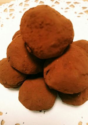 簡単♪板チョコトリュフ-レシピのメイン写真