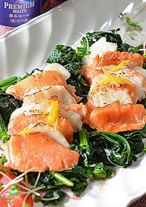 サーモンとタラの重ね焼き♪-レシピのメイン写真