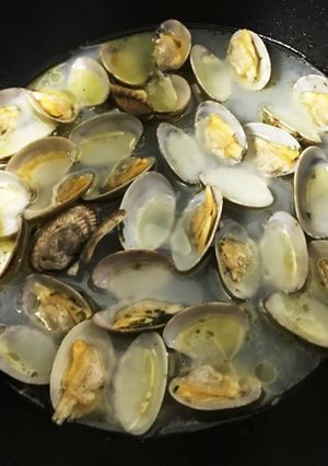 だし汁で!あさりの酒蒸し-レシピのメイン写真