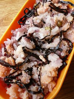 焼きたらこと塩こんぶの混ぜごはん。-レシピのメイン写真