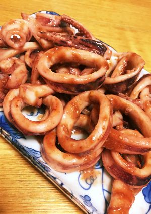 こってり味噌がよくからむ☆イカの味噌焼き-レシピのメイン写真
