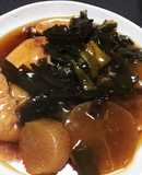 炊飯器で簡単☆大根と鶏手羽のこってり煮
