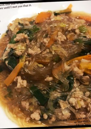 大好評の簡単♪麻婆春雨♡-レシピのメイン写真