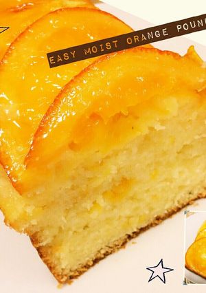 ♡簡単しっとり！オレンジのパウンドケーキ-レシピのメイン写真