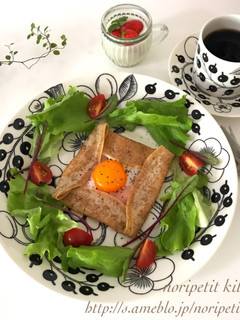 簡単♡ガレットdeおうちカフェ-レシピのメイン写真