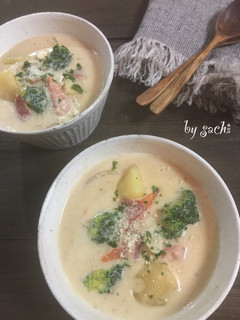 ごろごろ野菜のクリームシチュー♪-レシピのメイン写真