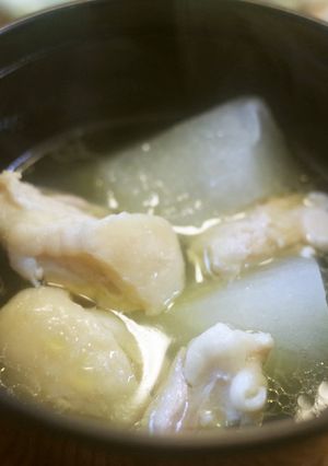 超簡単！鶏肉と冬瓜だけのコク旨スープ！-レシピのメイン写真