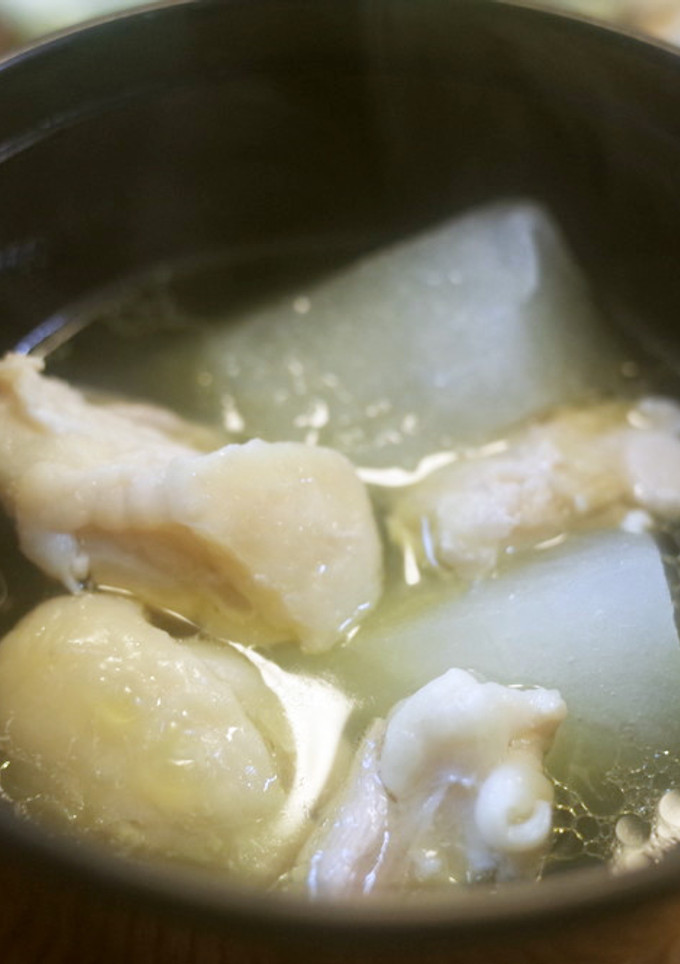 超簡単！鶏肉と冬瓜だけのコク旨スープ！-レシピのメイン写真
