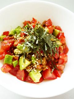 アボカドトマト納豆-レシピのメイン写真