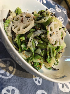 レンコンがポイント♬白菜の和え物-レシピのメイン写真