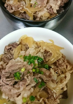 ヘルシー牛丼-レシピのメイン写真