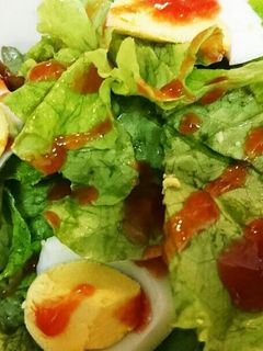 チリソースとオリーブオイルドレッシング-レシピのメイン写真