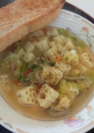 軽朝食（血管ダイエット食1037）-レシピのメイン写真