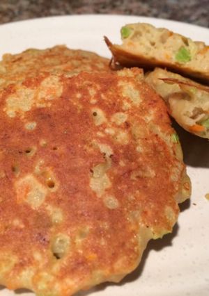 カミカミ期以降 野菜 お好み焼き風-レシピのメイン写真