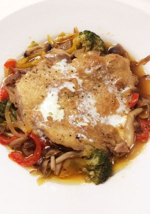 簡単で本格的!鶏肉の柔らか煮込みソテー-レシピのメイン写真