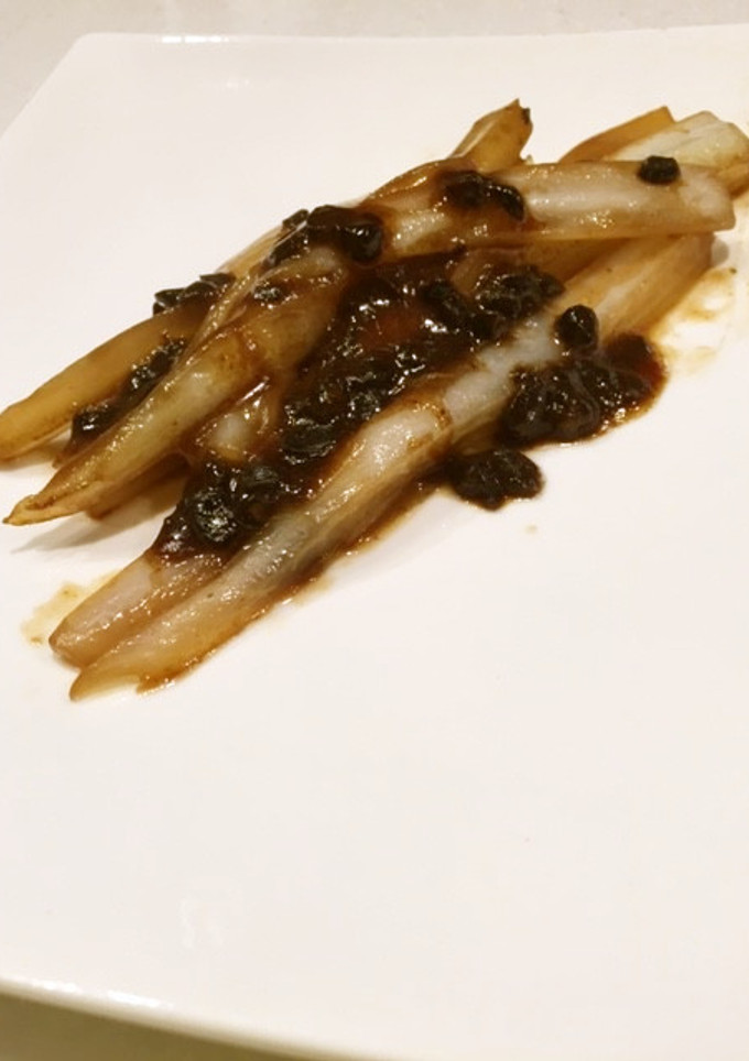 5分で簡単！　白菜の芯の豆鼓炒め-レシピのメイン写真