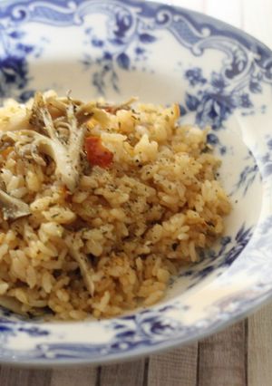 トマトの塩漬調味料「そるとまと」でピラフ-レシピのメイン写真