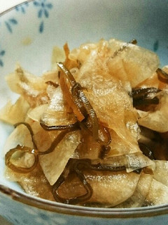 *あっさり塩昆布大根*-レシピのメイン写真