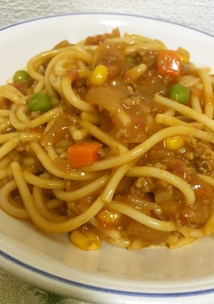 給食の味♡ミートスパゲティー-レシピのメイン写真
