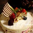 2層の濃厚チーズケーキ