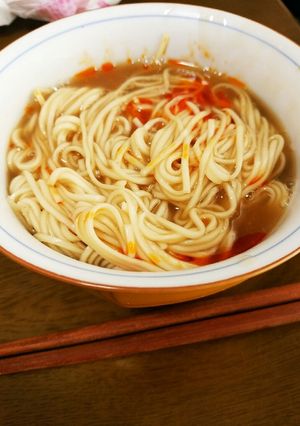 寒い日のズボラ飯【ラーメン】-レシピのメイン写真