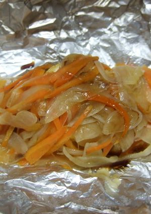 おかずになるよぉ～★鮭のホイル焼き-レシピのメイン写真